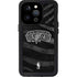 NBA San Antonio Spurs Black Animal Print iPhone 15 Pro Waterproof Case